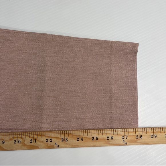 Banana Republic Sloan Trousers Mid-Rise Heather Fresco Rose Women's Size 12 - Picture 8 of 9